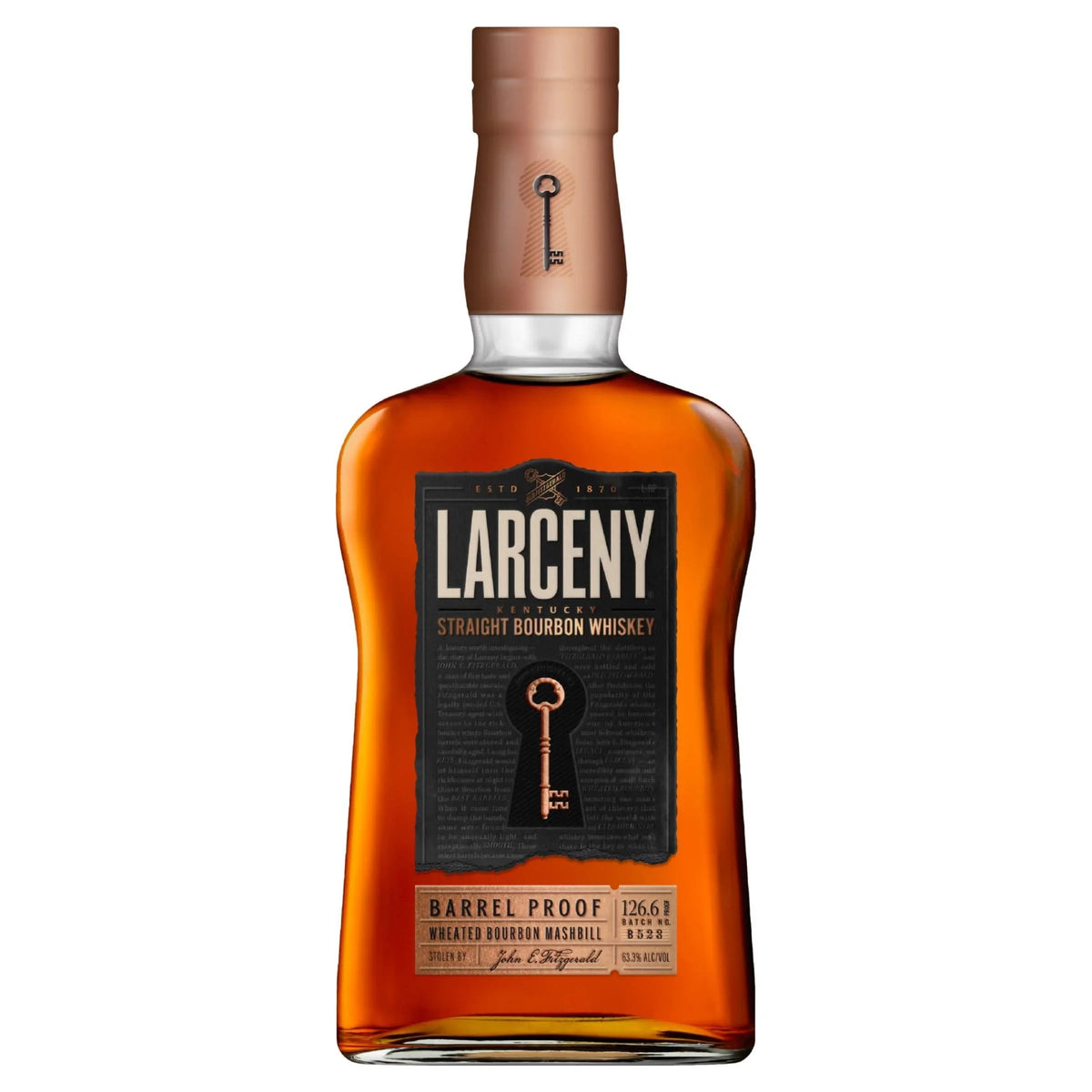 Larceny Kentucky Straight Bourbon Whiskey Barrel Proof Batch B525 750 ml