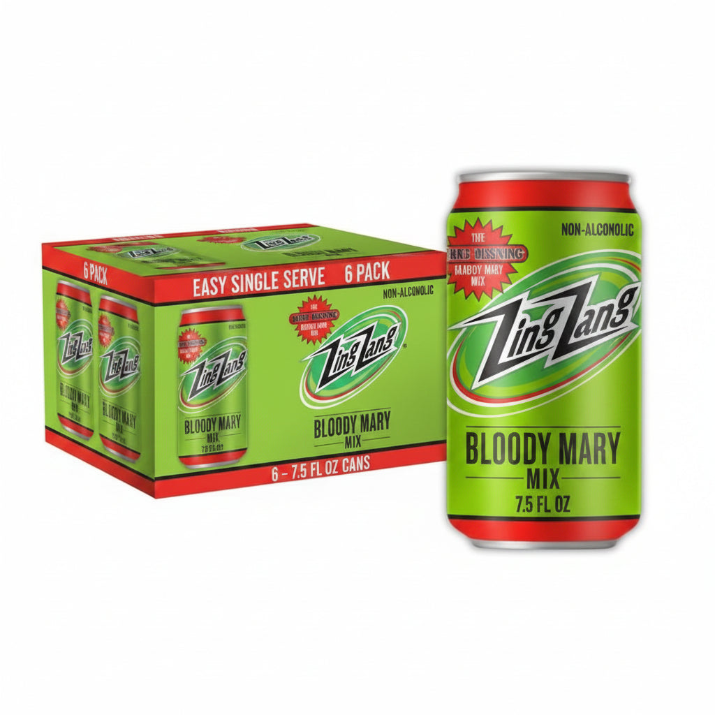 Zing Zang Bloody Mary Mix Organic 6pk 7.5