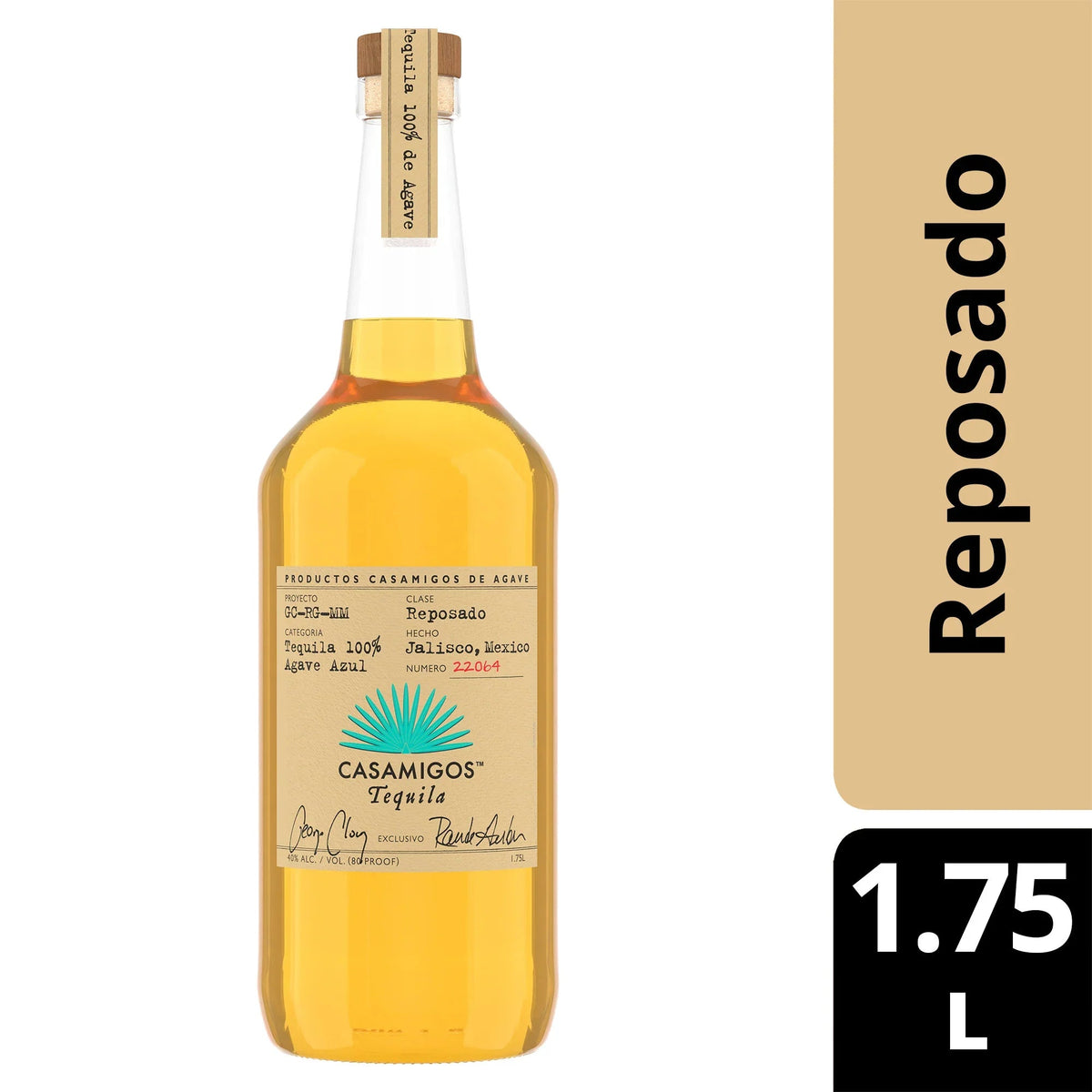 Casamigos Casamigos Reposado 1.75 L - Captain Caskwell