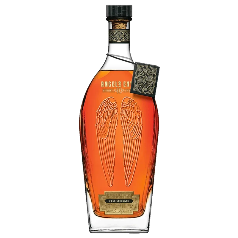 Angels Envy Kentucky Straight Bourbon Whiskey Cask Strength Year 2025 10 year 750 ml