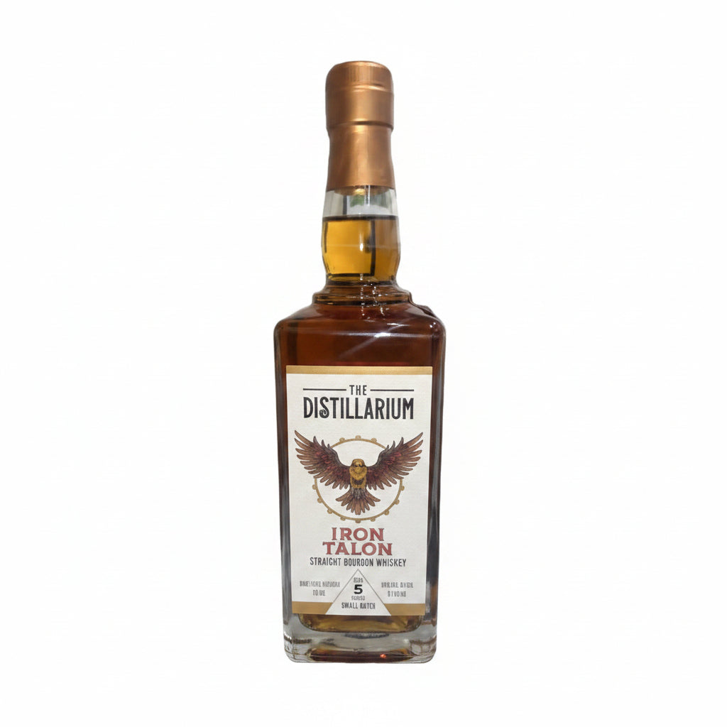 The Distillarium Iron Talon Straight Bourbon Whiskey Small Batch 5 year 750 ML
