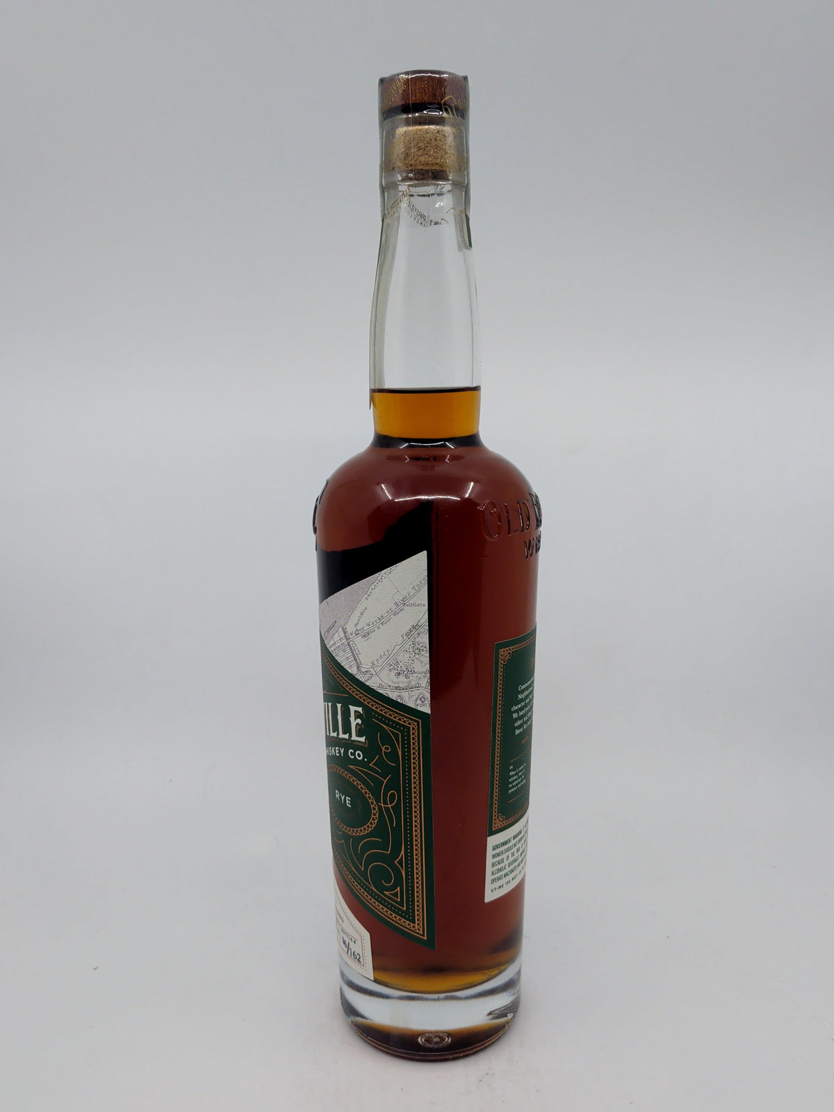 Old Louisville Straight Rye Whiskey Uncut Batch #Kitsap 8 year 750 ML