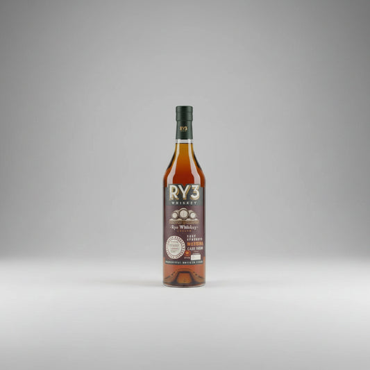 RY3 Whiskey Cask strength Madeira Cask Finish Rye Whiskey 750ml