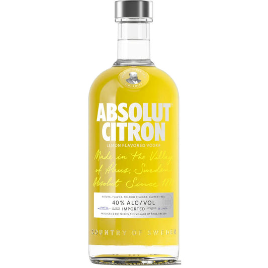 Absolut Citron 750 ml - Captain Caskwell