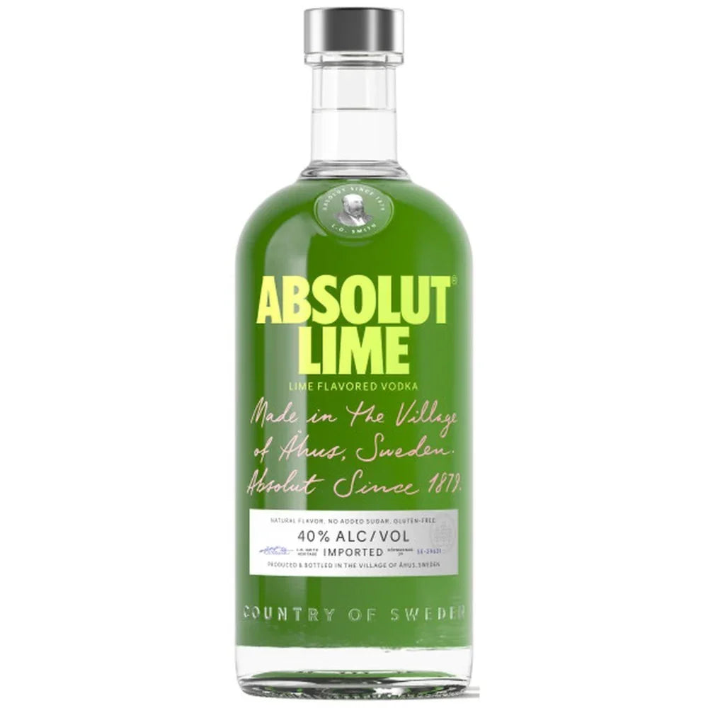 Absolut Lime 750 ml - Captain Caskwell