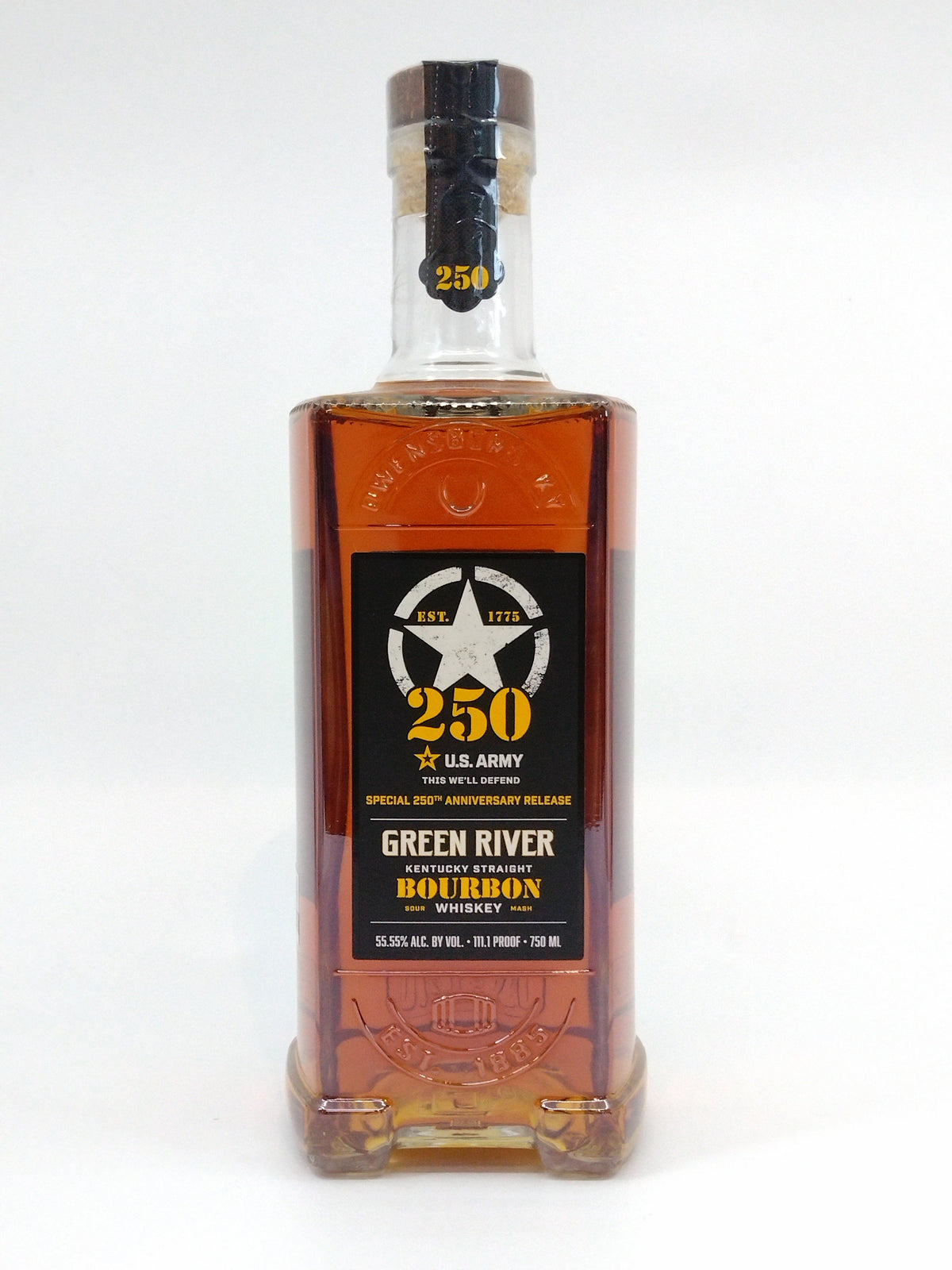 Green River Kentucky Straight Bourbon US Army 250th Anniversary Release 750 ml
