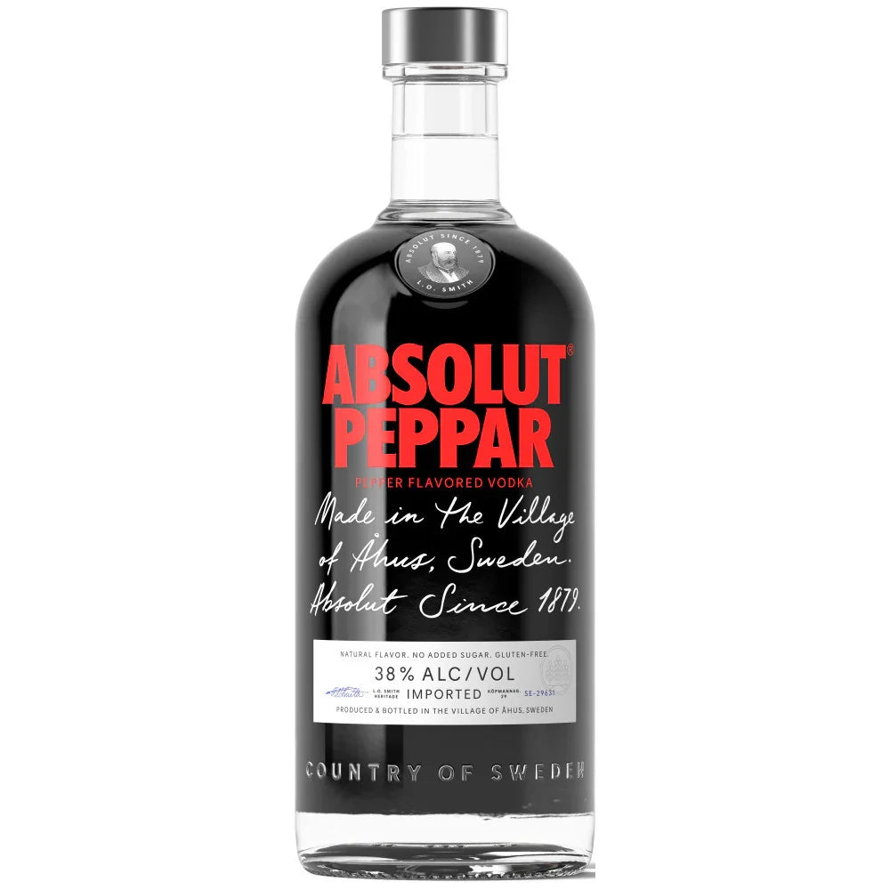 Absolut Peppar 750 ml - Captain Caskwell