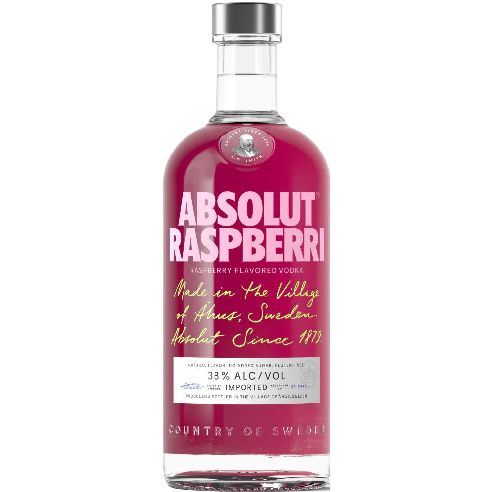Absolut Raspberri 750 ml - Captain Caskwell