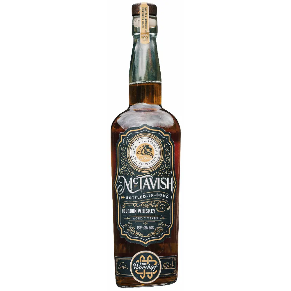 McTavish Spirits Bottled in Bond Bourbon Whiskey 7 year 750 ml