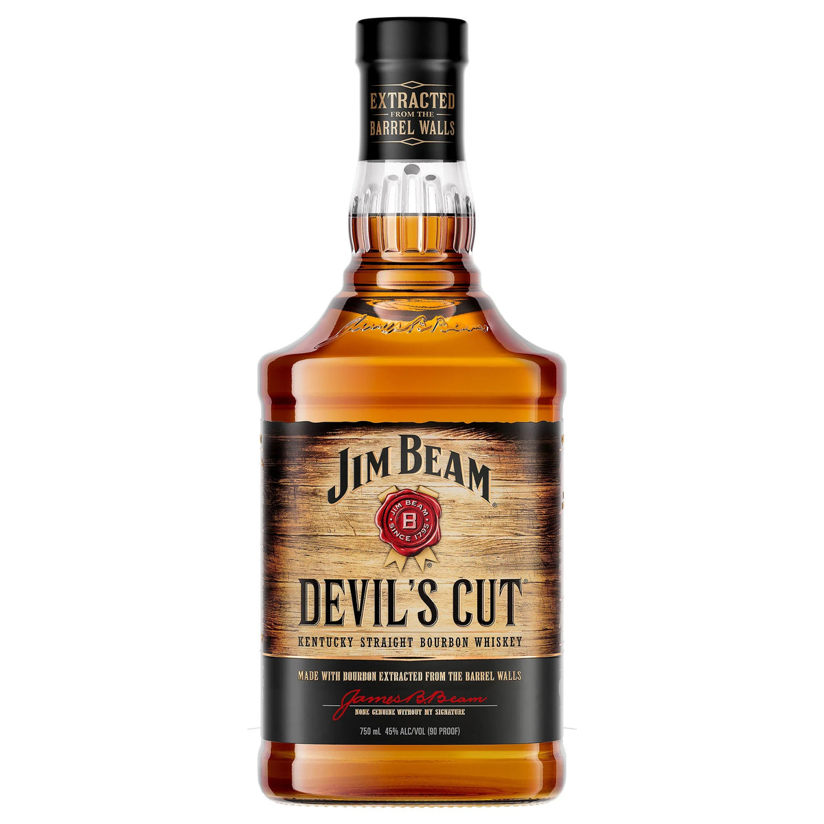 Jim Beam Devils Cut Kentucky Straight Bourbon 750 ml - Captain Caskwell