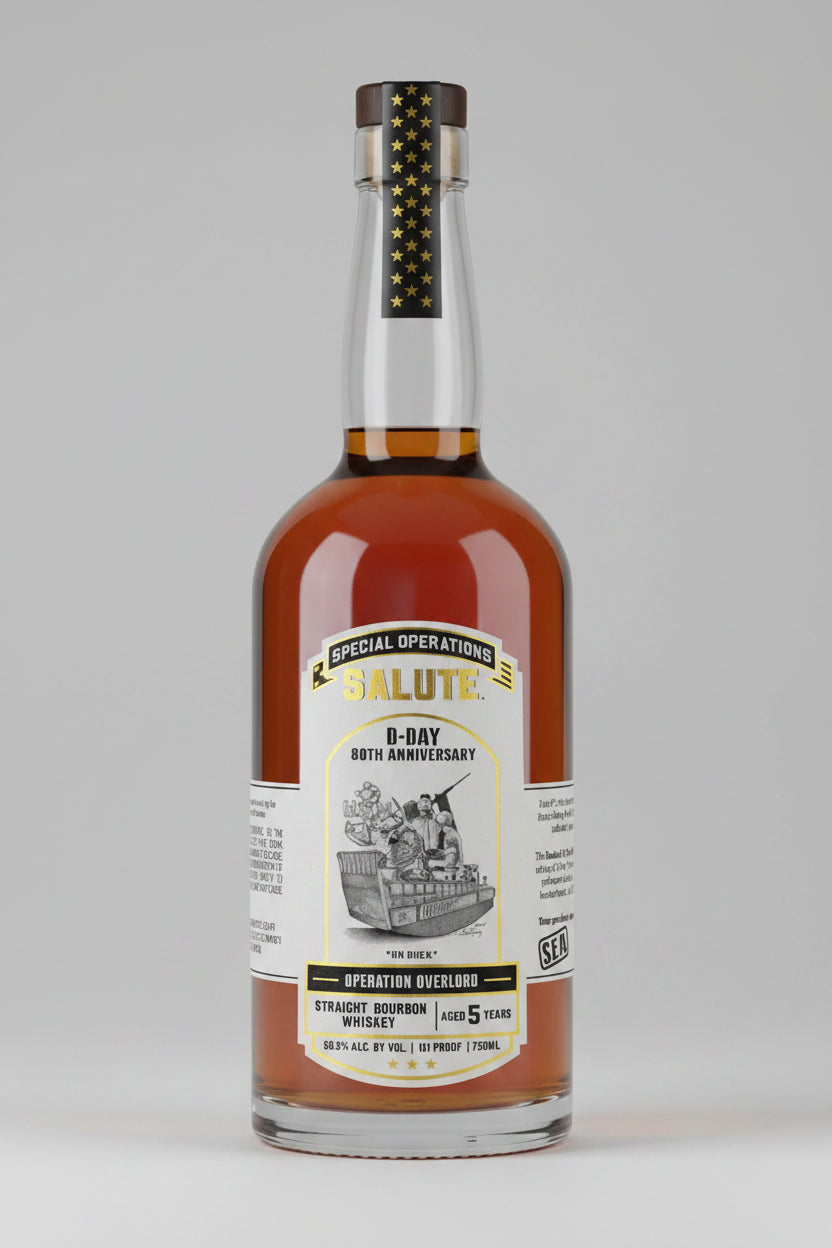 Special Operations Salute D-Day 80th Edition Sea 5 year 750 ML