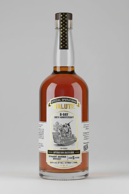 Special Operations Salute D-Day 80th Edition Sea 5 year 750 ML