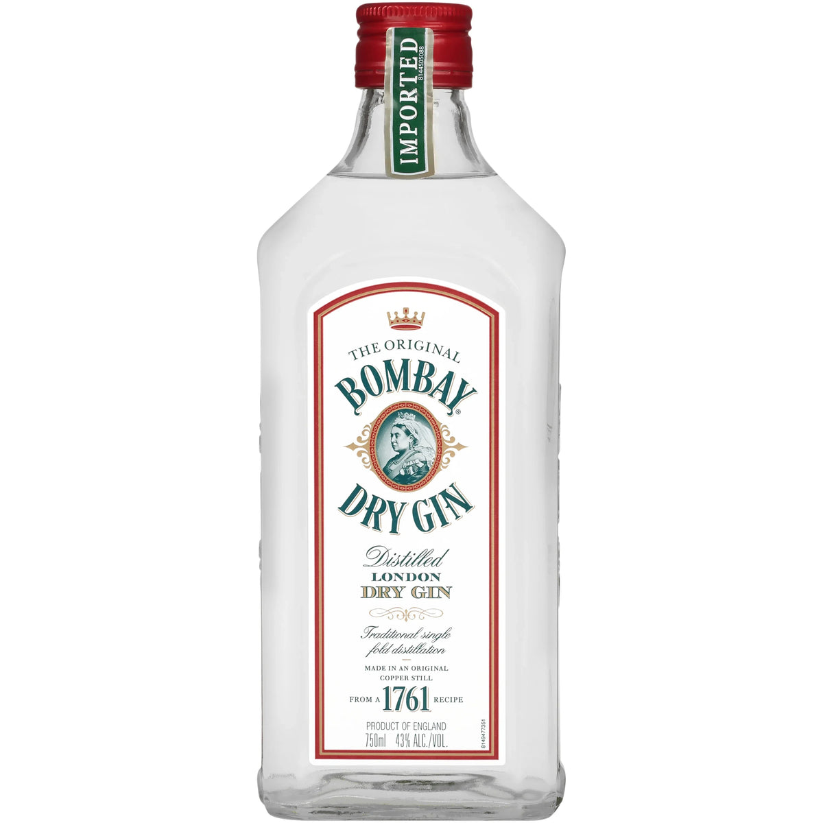 Bombay Dry Gin 750ml - Captain Caskwell