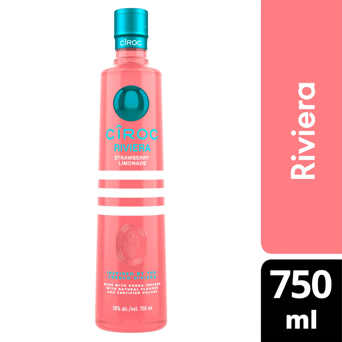 Ciroc Riviera Strawberry Lemonade 750 ML - Captain Caskwell