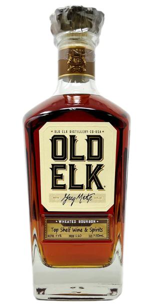 Top Shelf Old Elk Wheated Bourbon Private Selection 7 year 750ml