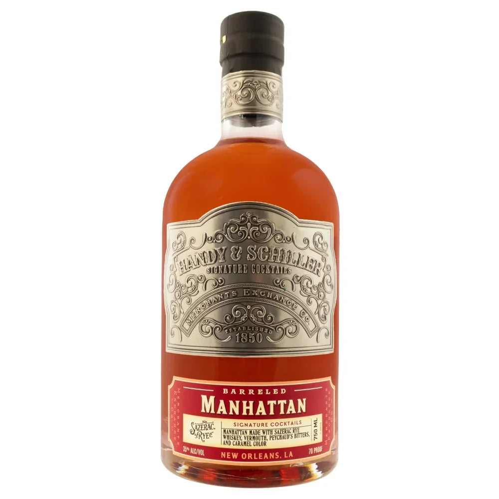 Handy and Schiller Manhattan Sazerac Rye 750 ml - Captain Caskwell