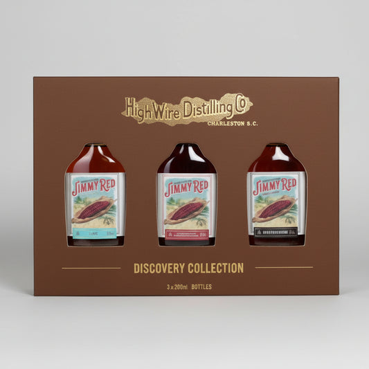 High Wire Distilling Co Jimmy Red Discovery Collection 3 Pack Gift Set 100 ml