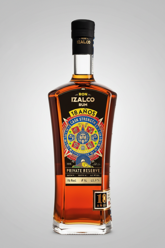 Ron Izalco Rum 18 year Cask Strength Private Reserve 750ml