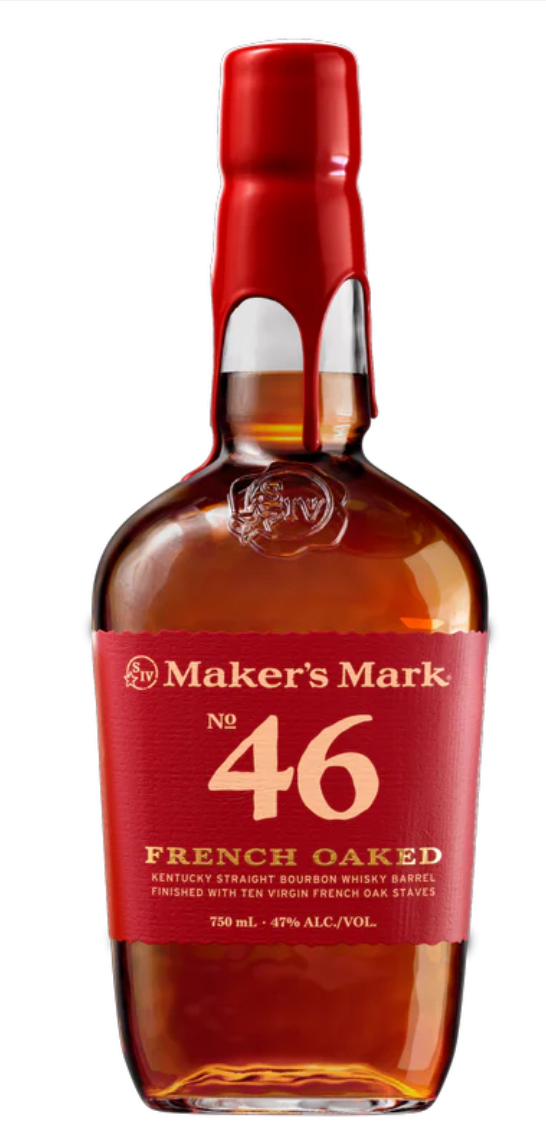 Makers Mark No 46 French Oaked Straight Bourbon Whiskey 750 ML
