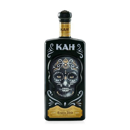 Kah Anejo Ceramic Black Anejo 750 ml - Captain Caskwell