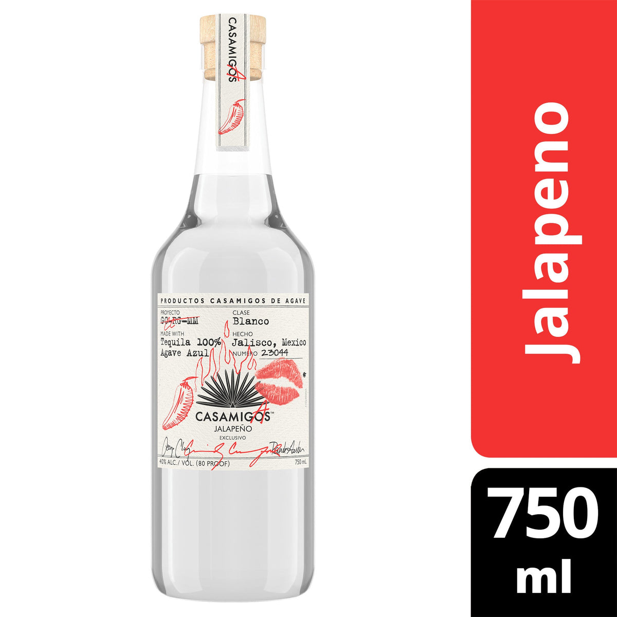 Casamigos Jalapeno Blanco 750 ml