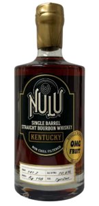 Nulu Single Barrel Straight Bourbon Kentucky OMG Fruit Barrel KY198 7 year 750 ml