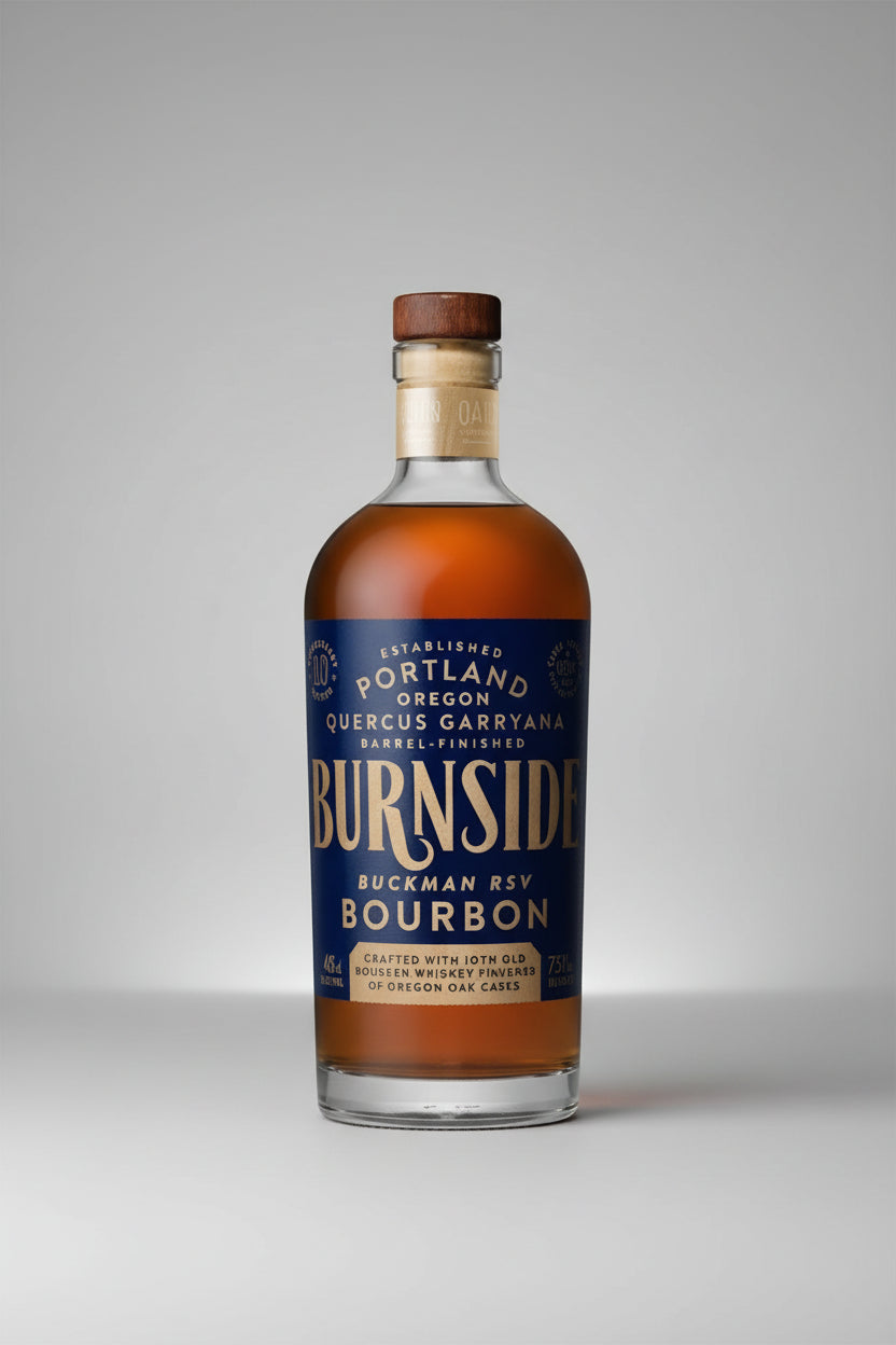 Burnside Buckman RSV Portland Oregon Quercus Garryana Twice Barrel Reserve Tasters Club 750 ml