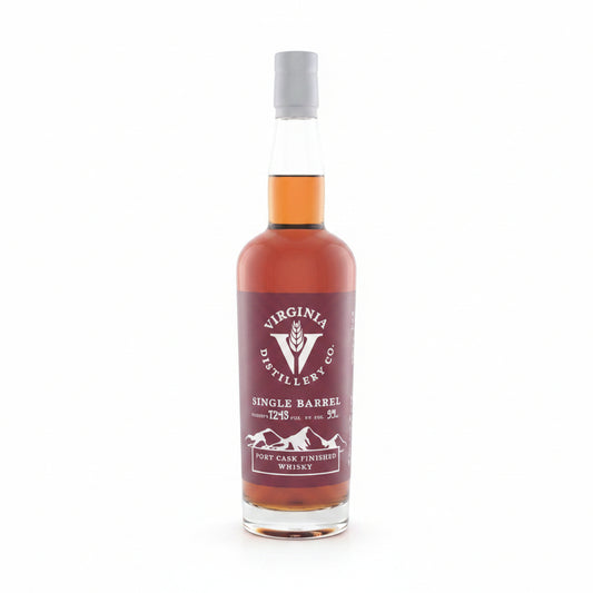 Virginia Distillery Co Single Barrel Port Cask Finished Whisky Barrel No 2205 750 ml
