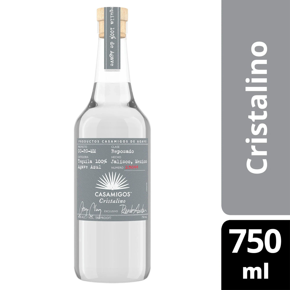 Casamigos Cristalino Reposado 750ml - Captain Caskwell