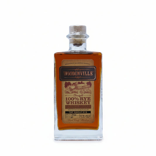 Top Shelf Woodinville Rye Single Barrel Cask Strength Barrel 7930 750ml