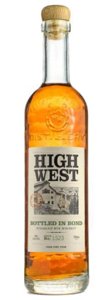 High West Distillery Bottled In Bond Straight Bourbon Whiskey Btach No 25G09 750 ml