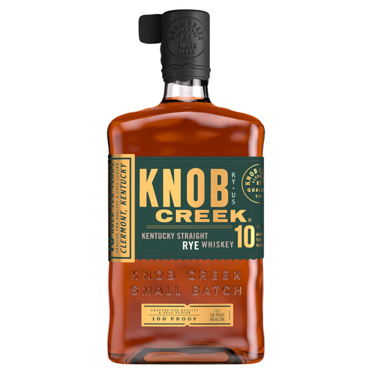 Knob Creek Kentucky Straight American Rye 10 Yr 750ml