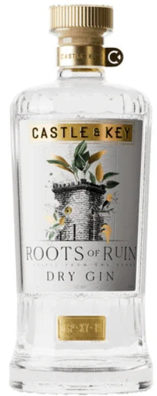 Castle & Key Roots of Ruin Dry Kentucky Gin 750 ml - Captain Caskwell