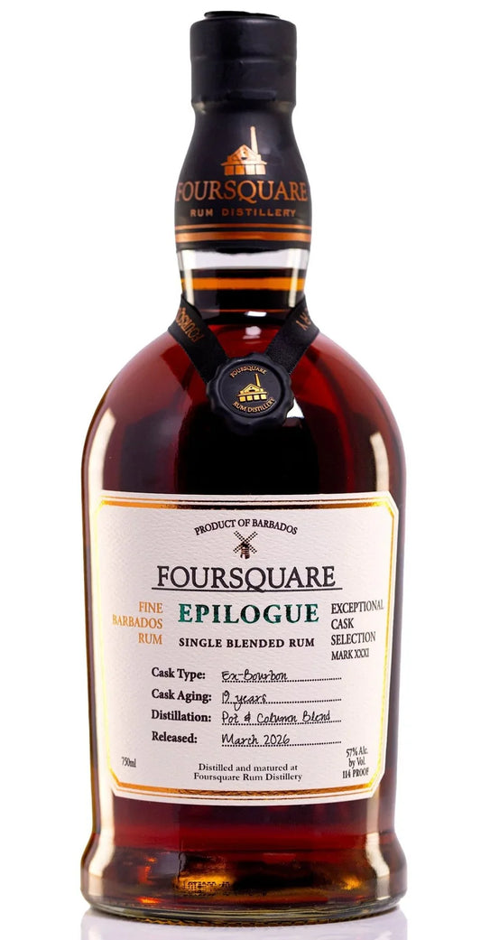 Foursquare Exceptional Cask Selection Mark XXXI ‚ÄúEpilogue‚Äù Rum 2026 750ml