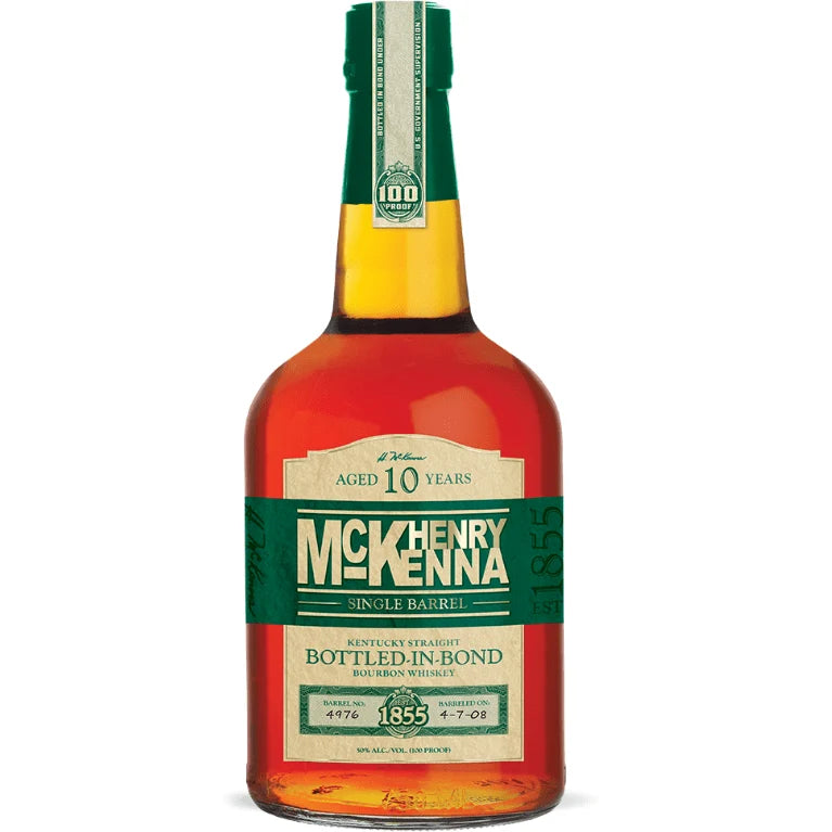Henry McKenna Single Barrel Bottled in Bond 10 year 750 ml