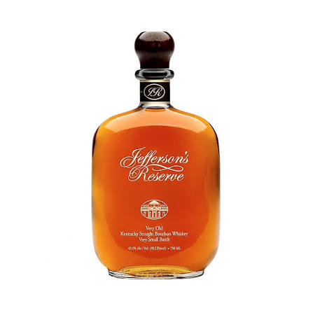 Jeffersons Reserve Very Old Straight Bourbon Whiskey 750ml
