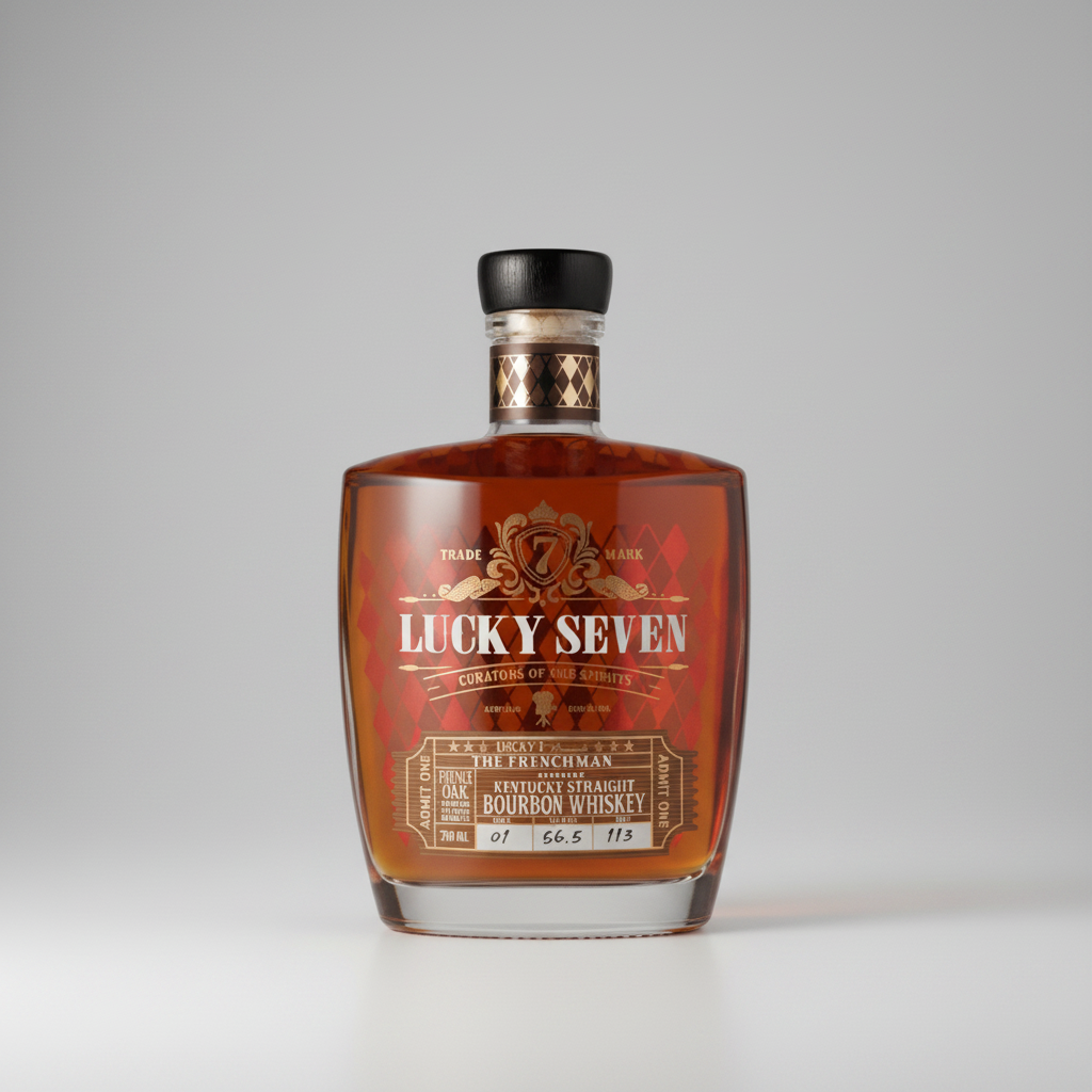 Lucky Seven The Frenchman Kentucky Straight Bourbon 750ml