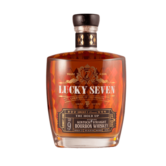 Lucky Seven The Hold Up Starring Kentucky Straight Bourbon 9 year 750 ml