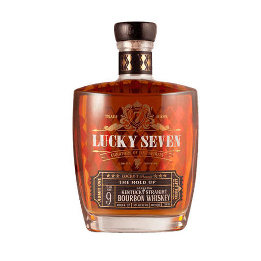 Lucky Seven The Hold Up Starring Kentucky Straight Bourbon 9 year 750 ml