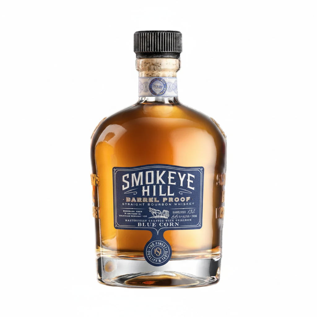 Smokeye Hill Barrel Proof blue corn 5 year 750 ML