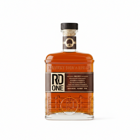 RD One Small Batch Kentucky Straight Bourbon Double Oak and Maple Barrels 750 ML