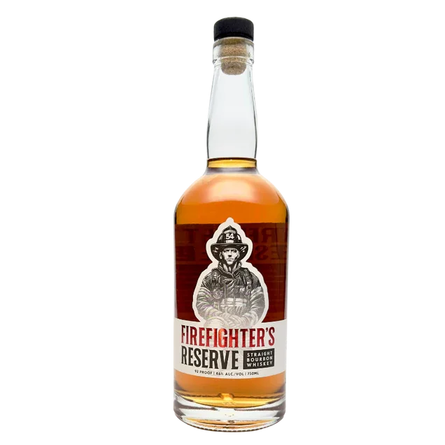 Firefighter's Reserve Straight Bourbon Whiskey 750 ML - Captain Caskwell