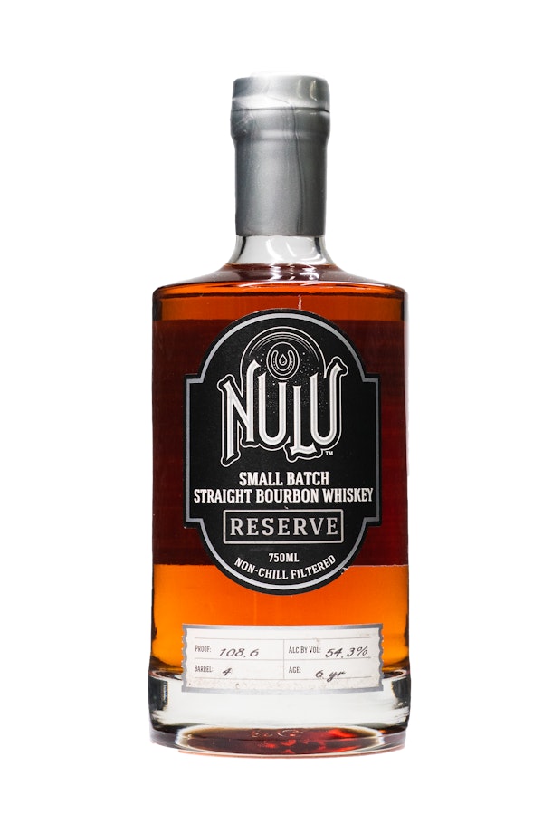 Nulu Reserve Bourbon Black Label Whiskey 750 ml