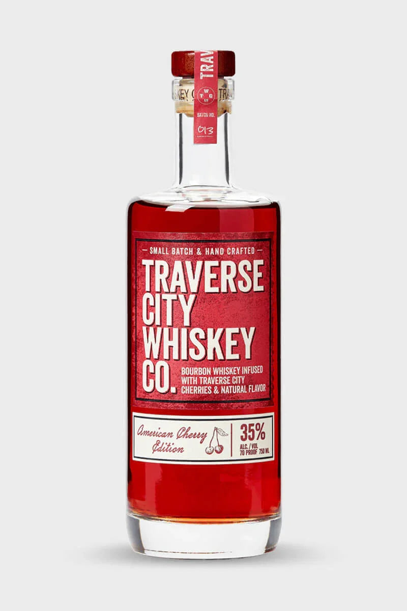 Traverse City American Cherry Edition Whiskey 750ml - Captain Caskwell