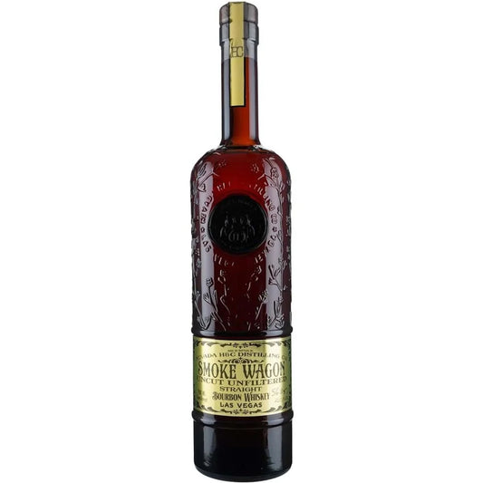 Smoke Wagon Uncut Unfiltered Straight Bourbon Whiskey 750 ml