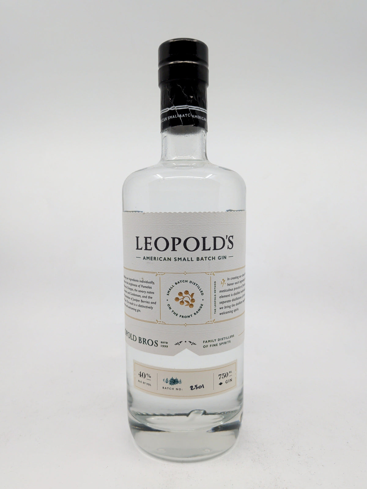 Leopold American Small Batch Gin 750 ml