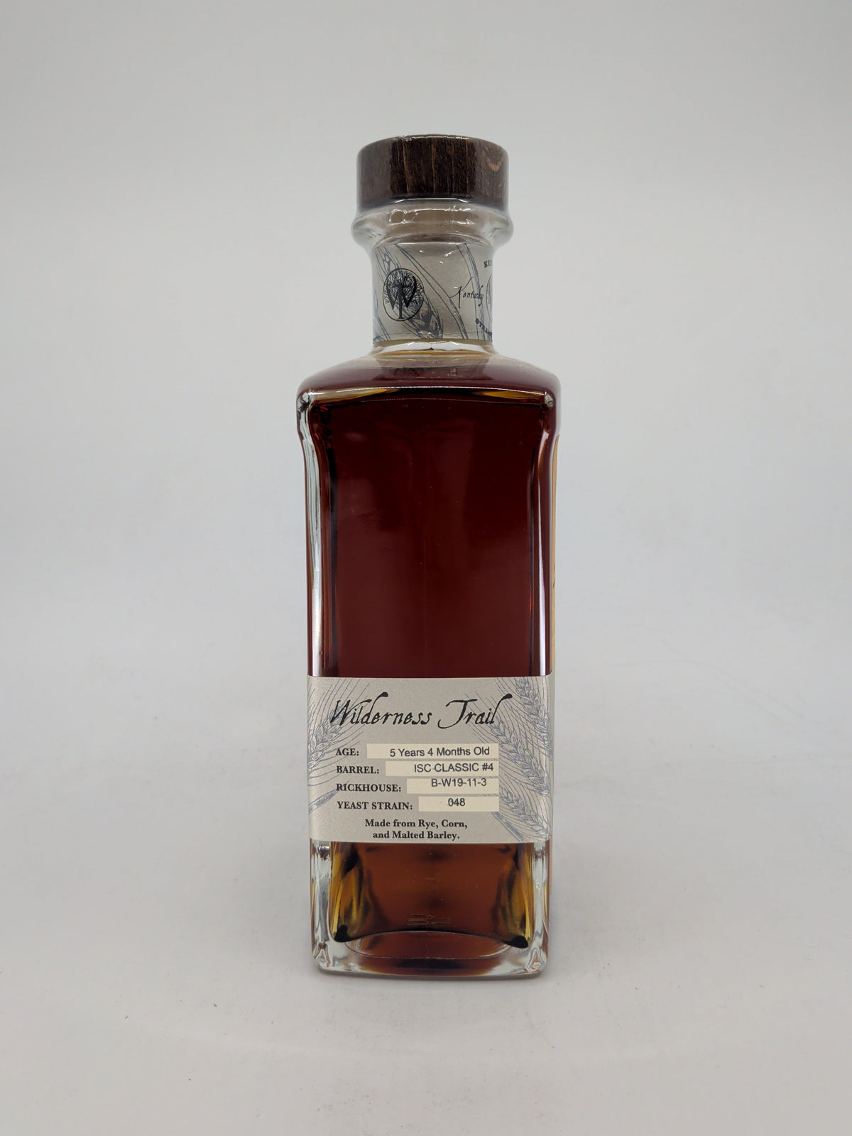 Wilderness Trail Rye Whiskey Barrel no 751056 DSP-KY-20005 750ml