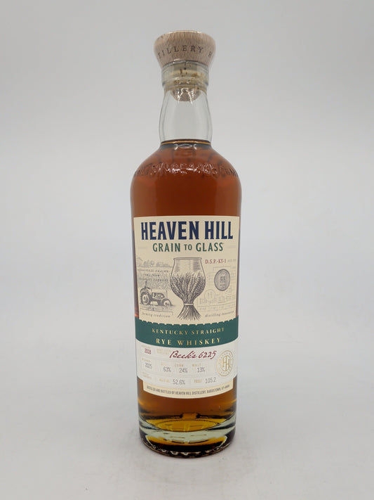Heaven Hill Grain To Glass Kentucky Straight Rye Whiskey 700 ml