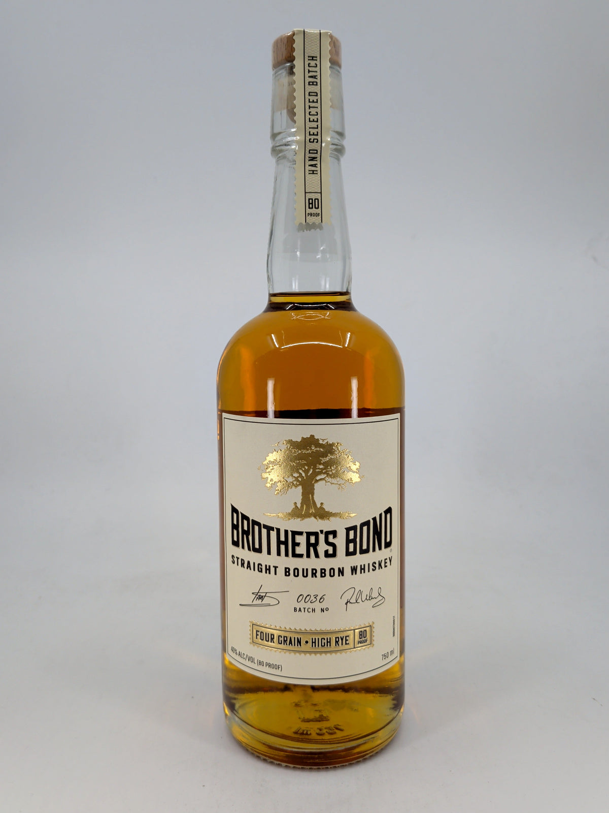 Brothers Bond Straight Bourbon Whisky 750ml