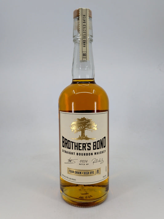 Brothers Bond Straight Bourbon Whisky 750ml